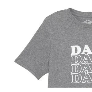 Motherhood Maternity Unisex Dada Graphic Tee Sz L Gray Short Sleeve Father's Day thumbnail 8