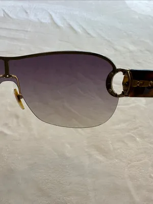 Gucci Women's Shield Sunglasses in Purple Gradient with Gold Accents- GG 2875/S thumbnail 5