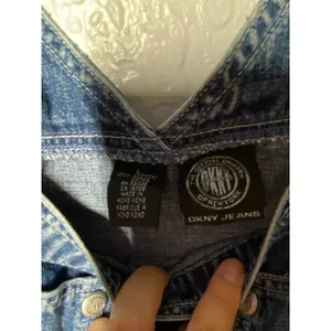 Vintage 90's DKNY Women's Blue Overalls Cotton Streetwear Casual thumbnail 5