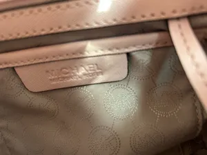 Michael Kors Pink Satchel Handbag thumbnail 9