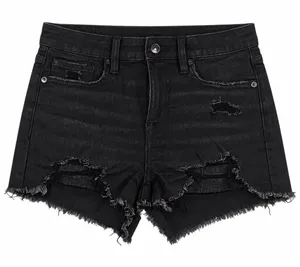 American Eagle High Rise Shortie Cut Off Lace Pockets 4 thumbnail 1