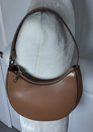 Mango Brown Shoulder Bag thumbnail 1
