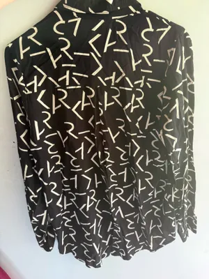 Milk & Honey black button-up blouse thumbnail 3