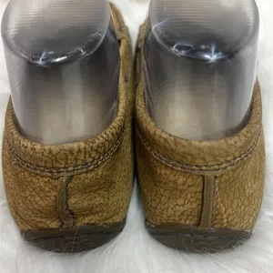 Ugg Australia Beige Fur‎ Lined Logo Buckle Loafer Size 7 A1 thumbnail 7