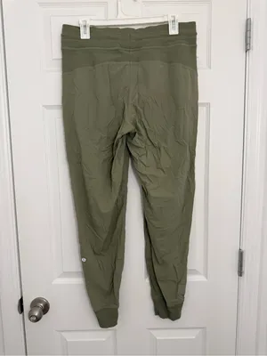 Lululemon Dance Studio Jogger in Green Twill Women’s 10 thumbnail 4