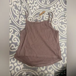 SKIMS Size 3X Cotton Rib Camisole Umber AP-CAM-0813 Plus Loungewear Tank top thumbnail 4