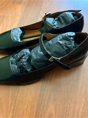 Mauve Black Mary Jane Heels thumbnail 3