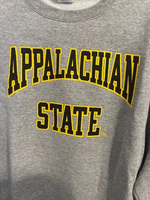 appalachian state crewneck Gray Size M thumbnail 2