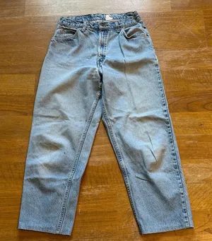 Levi's Light Blue Straight Leg Jeans thumbnail 1
