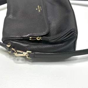 Kate Spade Miri Chester Street Black Pebbled Leather Shoulder Crossbody Bag thumbnail 11