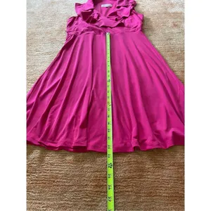 STUDIO 1 Pink faux wrap dress Size 6 thumbnail 5