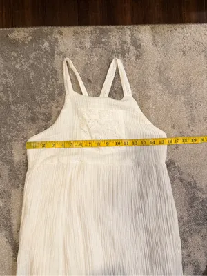 Women’s Cleo + Wolf Cotton Maxi Dress with Lace Hem thumbnail 8