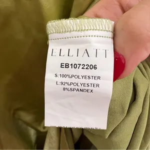 NEW NWT Elliatt Kai Maxi Dress Avocado Green thumbnail 14