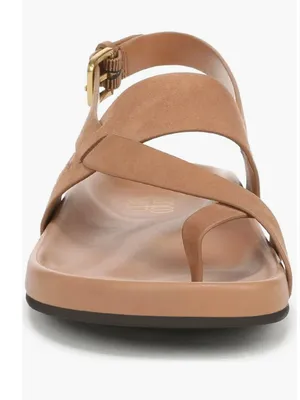 NWT Franco Sarto Beryl Toe Loop Slingback Sandal 10 M, SUNSET BLUSH PINK thumbnail 3