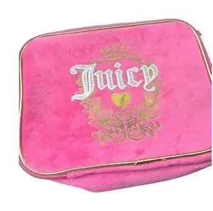 Juicy couture pink make up case new w tags y2k 2000s thumbnail 1