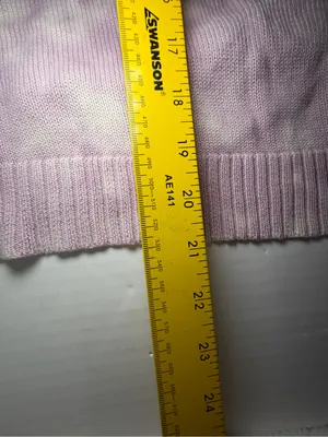Mustard Seed Pastel Tie-Dye Crewneck Sweater - Pink & Purple couple flaws thumbnail 6
