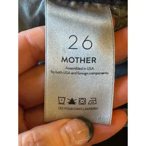 Mother Jeans Women 26 Blue Denim‎ Night Tripper The Insider Crop Fray Streetwear thumbnail 11