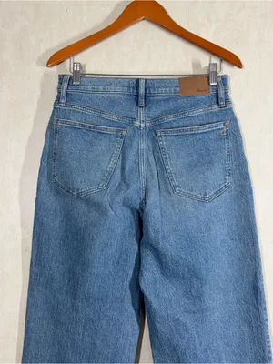 Madewell The Perfect Vintage Wide-Leg Jean in Heathcote Wash Comfort Stretch 29 thumbnail 8