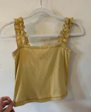 Abercrombie Yellow Top thumbnail 1