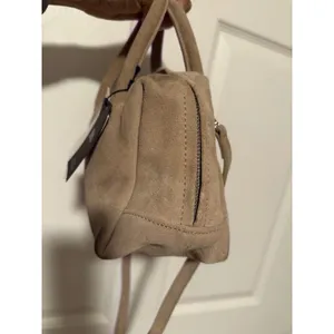 Zara Suede Leather Collection Bowling Bag‎ Crossbody thumbnail 10