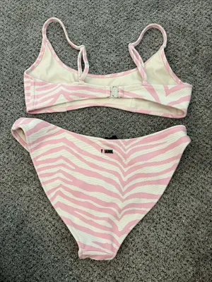 Triangl Bikini Set Pink Zebra thumbnail 2