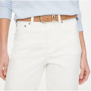 J.Crew Wide Leg Cropped Jean All Day Stretch White Stretch Denim US 30 NWT thumbnail 3
