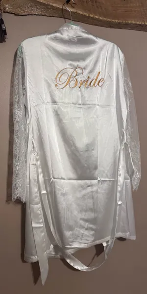 Bride Robe White Size M thumbnail 1
