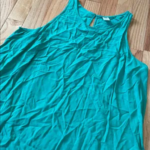 Old Navy Teal Tank Top thumbnail 3