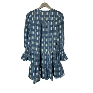 Tuckernuck Pomander Place Blue Ikat Kenzo Dress thumbnail 7