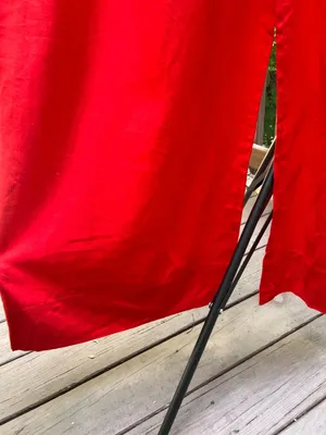 NWOT Farm Rio Red Linen Blend Wide-Leg Jumpsuit Size S thumbnail 7