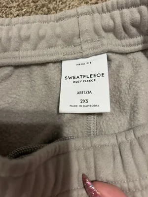 Aritzia Sweatfleece TNA skirt  thumbnail 3