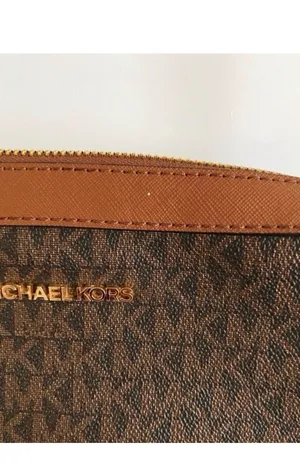 Michael Kors Brown Crossbody Bag Signature thumbnail 8