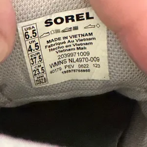 Sorel Out N About III Low Waterproof Sneakers Grey Sea Salt Womens‎ 6.5 thumbnail 7