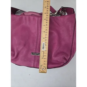 Coach Avery Tassel Purple Leather Hobo Bag Purse F23960 thumbnail 10