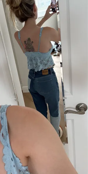 Aerie Crop Top Bralette Lace thumbnail 3