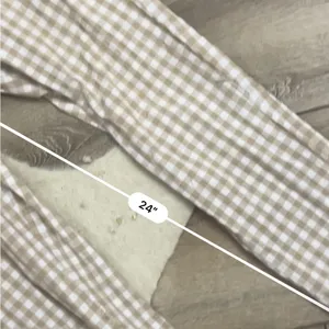 Urban outfitters tan white gingham pants thumbnail 5