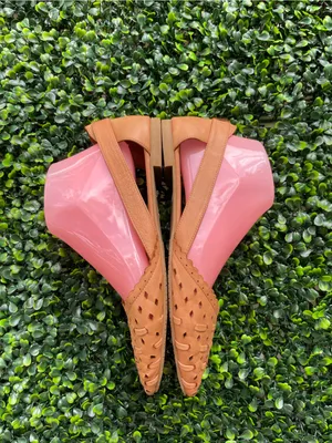 Spring Step Women's Woven Pointed-Toe Flats in Tan thumbnail 5