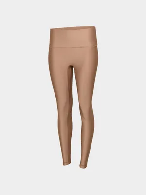 Aritzia Golden Cheeky Infinite Hi-Rise 26" Legging Chocolate Mousse size 8 NWT thumbnail 6