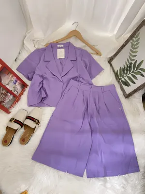 Vest Matching Set Purple thumbnail 2