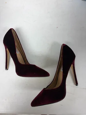 Steve Madden Velvet Pointed Toe Pumps thumbnail 2