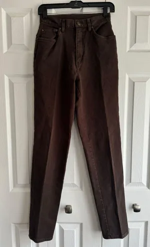 L.L.Bean Brown Jeans thumbnail 2