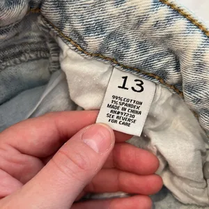 Almost Famous Ultra Distressed Denim Straight Jeans | Size 13 thumbnail 6