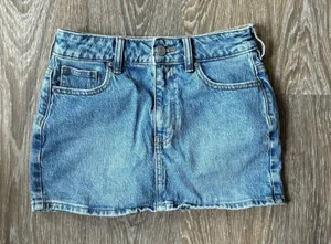 Trendy Denim Skirt thumbnail 1