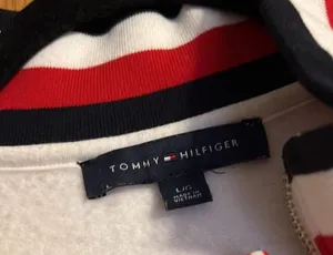 Tommy Hilfiger White Quarter Zip thumbnail 5