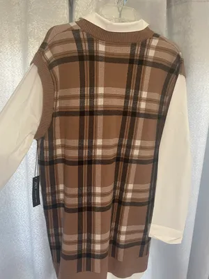 Fall Plaid Dress Size XL thumbnail 2