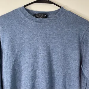 Fiesole‎ Gray Wool Long Sleeve Sweater Size M thumbnail 2