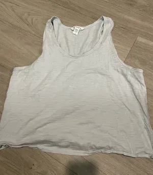 Athleta Pale Blue Racerback Tank Top thumbnail 1