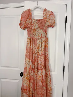 Boutique Floral Maxi Dress thumbnail 2