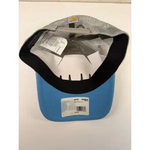 Carhartt Canvas Mesh-Back Cap Women OS Blue Force Trucker Hat AH5789-W thumbnail 6
