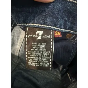 7 for all Mankind low rise bootcut jeans size 26 thumbnail 6
